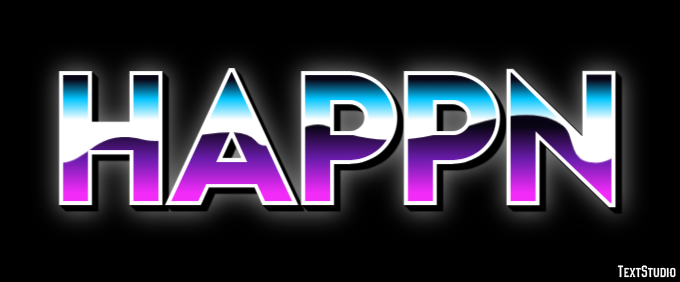 Happn Texteffekt