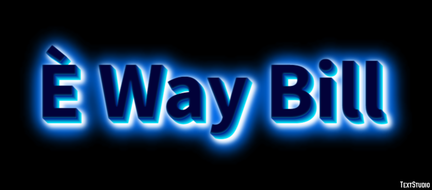 È Way Bill Effetto testo