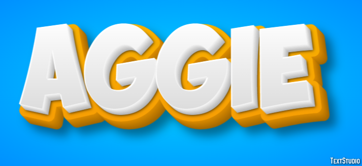 Aggie Text Effect
