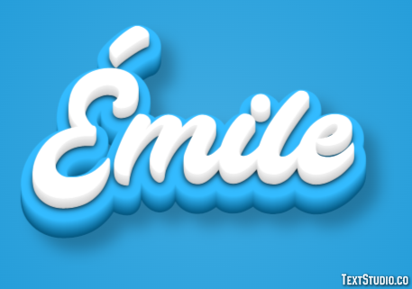 Émile Text Effect