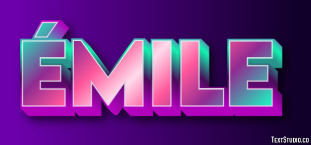Émile Text Effect