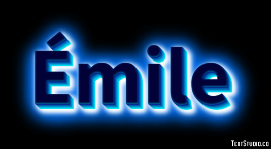 Émile Text Effect