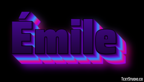 Émile Text Effect