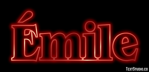 Émile Text Effect