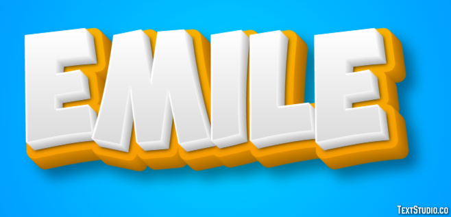 Émile Text Effect