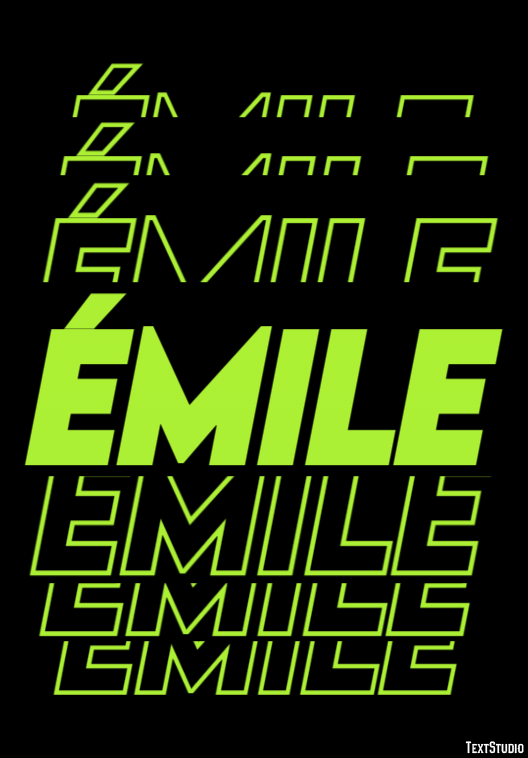 Émile Text Effect