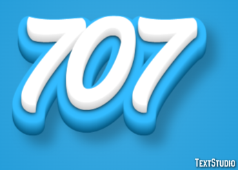707 Text Effect