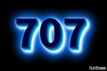 707 Text Effect