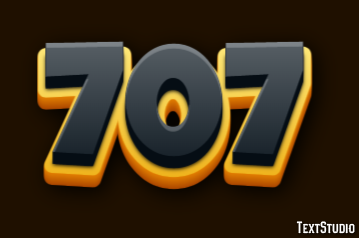 707 Text Effect