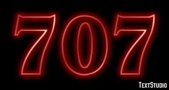 707 Text Effect