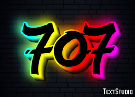 707 Text Effect