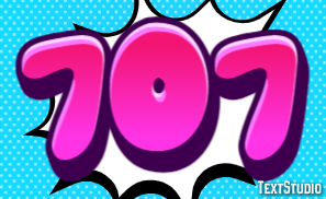 707 Text Effect