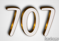707 Text Effect