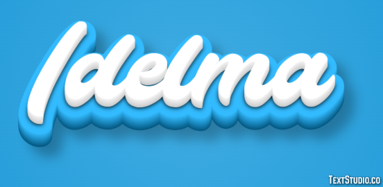 Idelma Effetto testo