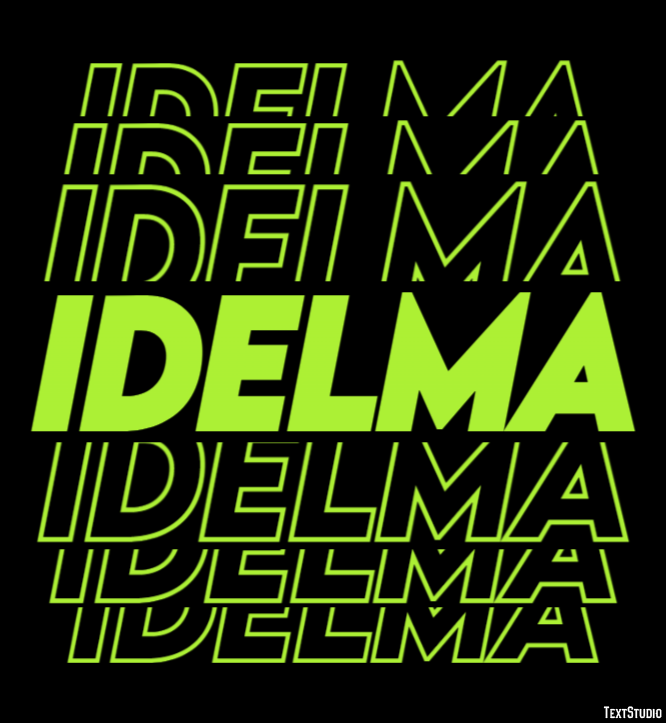 Idelma Effetto testo