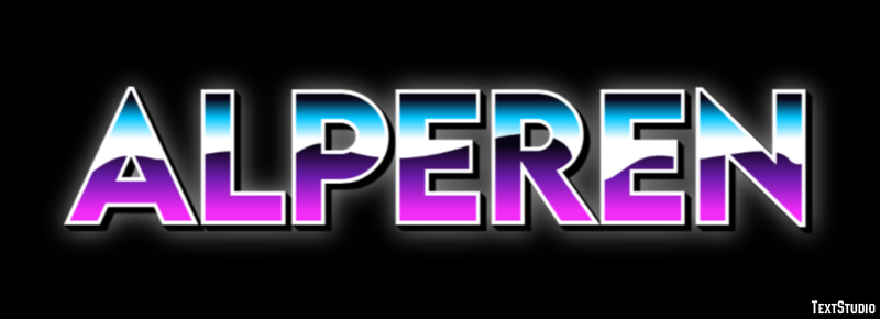 Alperen Text Effect