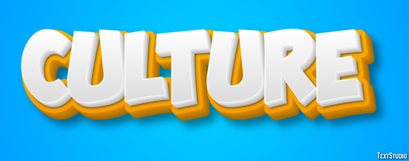 Culture Text Effect