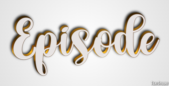 Episode Efeito de texto