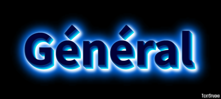 Général Effet de texte