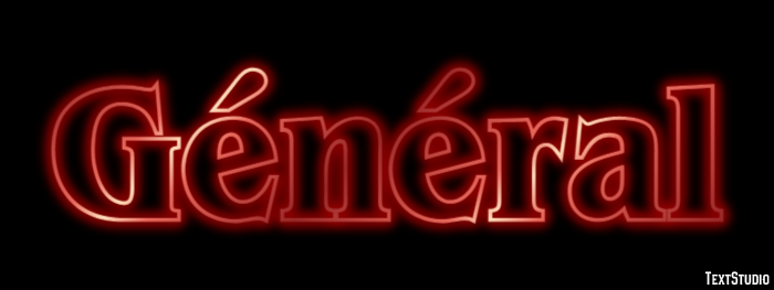 Général Effet de texte