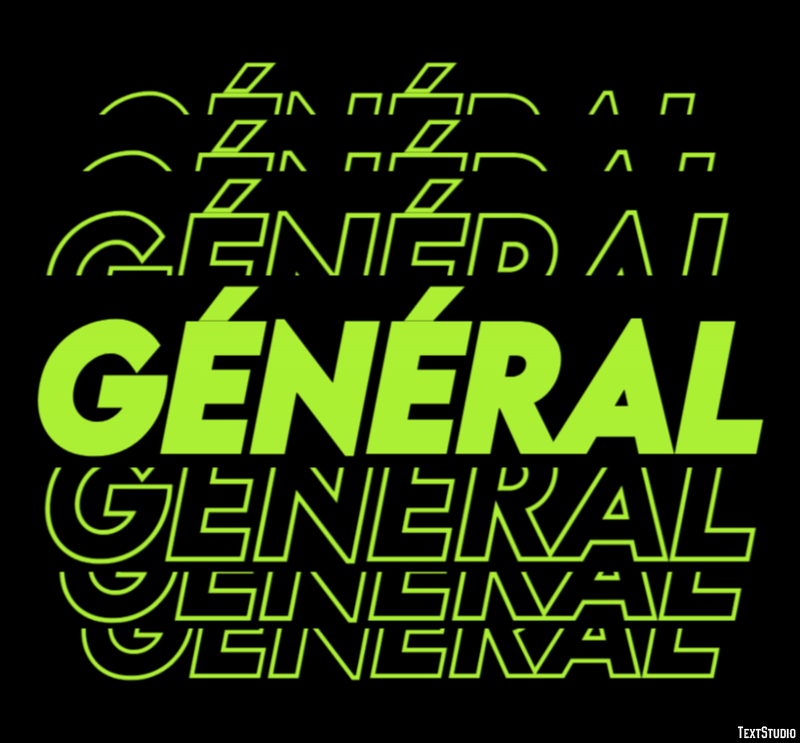 Général Effet de texte