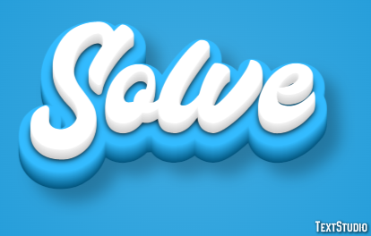 Solve Text Effect