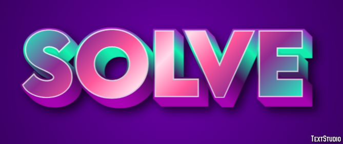 Solve Text Effect
