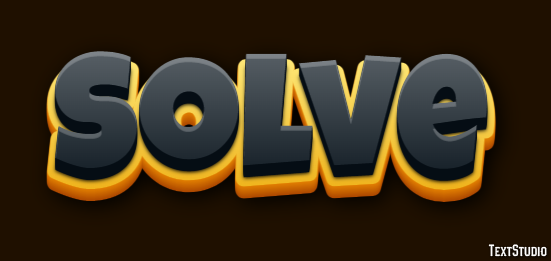Solve Text Effect