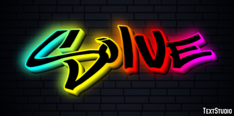 Solve Text effect