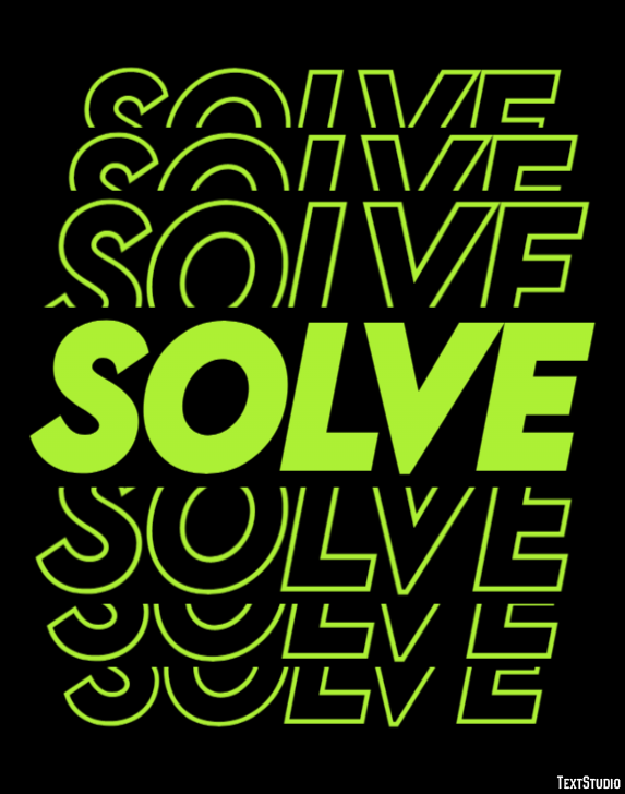 Solve Text Effect
