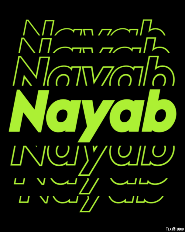 Nayab Text Effect
