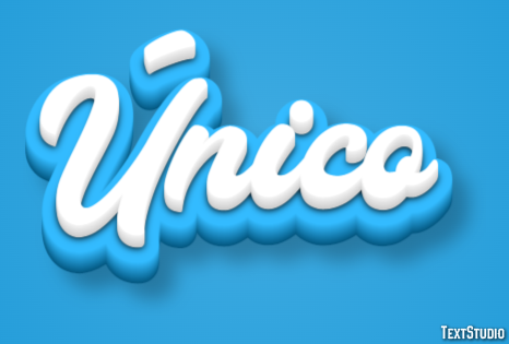 Único Text Effect