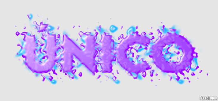 Único Text Effect