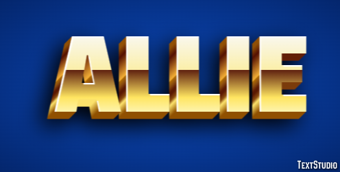 Allie Text Effect