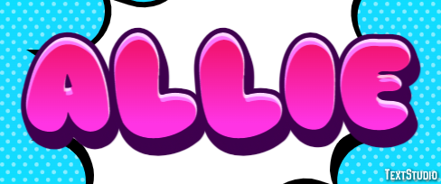 Allie Text Effect