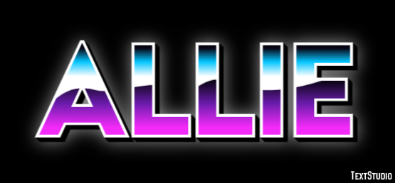 Allie Text Effect