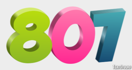 807 Text Effect