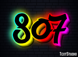 807 Text Effect