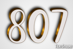 807 Text Effect