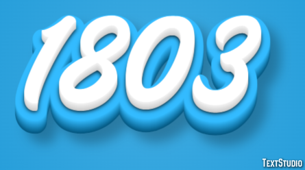 1803 Effet de texte