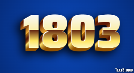 1803 Efeito de texto