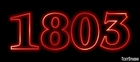 1803 Effet de texte