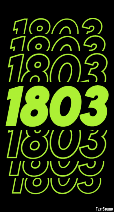 1803 Effet de texte