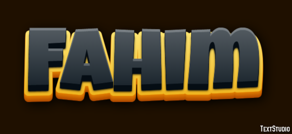 Fahim Text effect