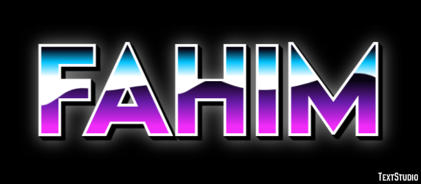 Fahim Texteffekt