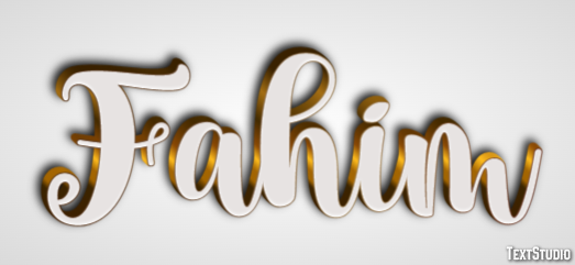 Fahim Texteffekt