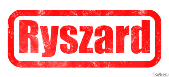 Ryszard Efekt tekstowy