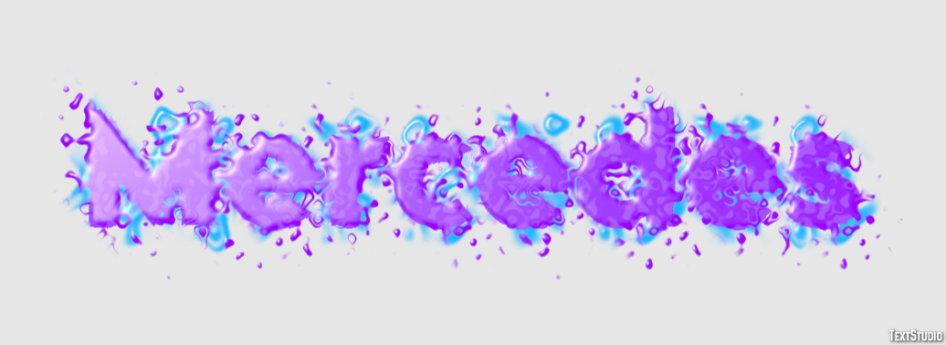 Mercedes Effet de texte