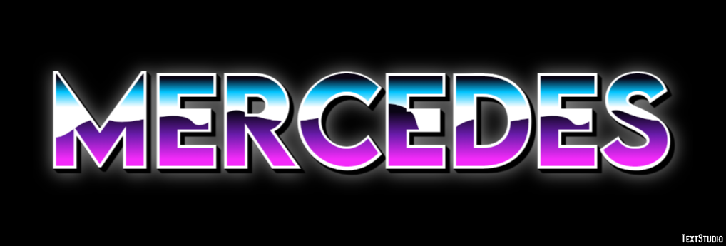 Mercedes Text Effect