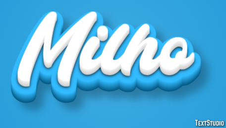 Milho Efeito de texto